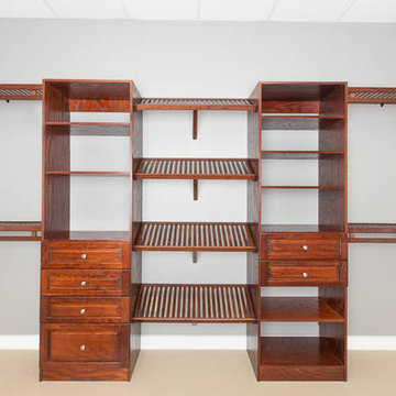 Using Our Newest Solid Ash Wood In Closets & Pantries