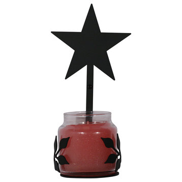 Lighthouse Jar Sconce, Star