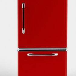 Big Chill - Big Chill Retropolitan 18.5 cu. ft. Fridge - Slide-Out Freezer - Red - Refrigerators