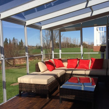 Solarium Optimum Sunroom outside of Pictou
