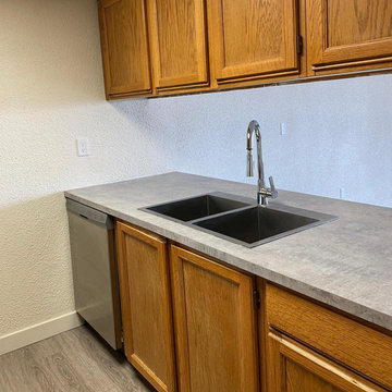 After Bachelor Apartment Move-Out Kitchen Cleaning Edmonton
