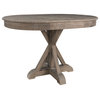Gerald 47 inch Pine Oval Dining Table by Kosas Home