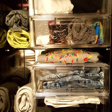 Bedroom Cabinet Organizing