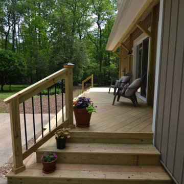 Customized Deck Railing Design