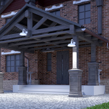 Fovero RLM Gooseneck Light Fixtures