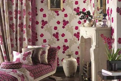 Inspiration for a living room remodel in Boston