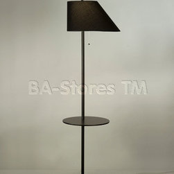 Marcel Floor Lamp in Dark Brown - Floor Lamps