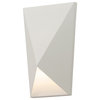 Knox LED Outdoor Sconce, White