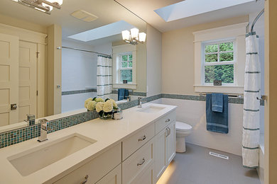 Inspiration for a bathroom remodel in Seattle