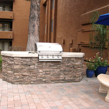 outdoor barbeque