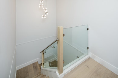 Staircase - contemporary staircase idea in Vancouver