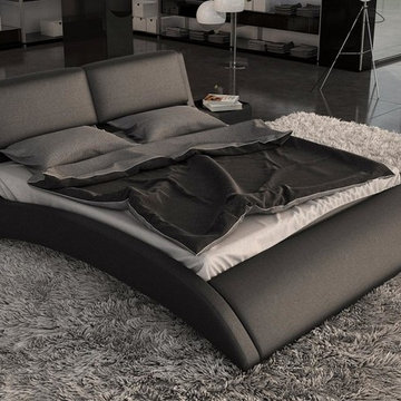 Volo Modern Eco-Leather Bed - $1204.88