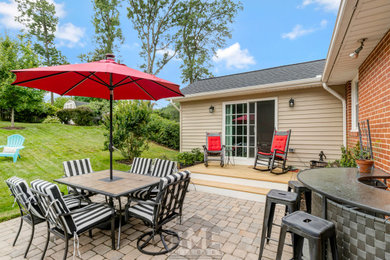 Example of a patio design in Baltimore