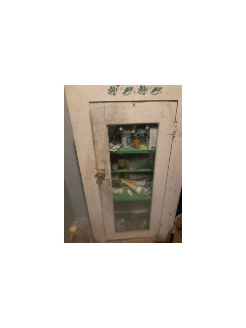 We Have A Really Old Medicine Cabinet I Want To Redo Suggestions