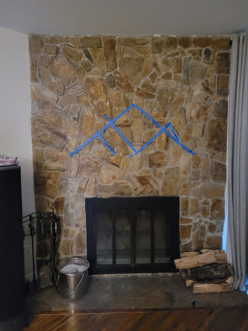 Size of Art over Fireplace