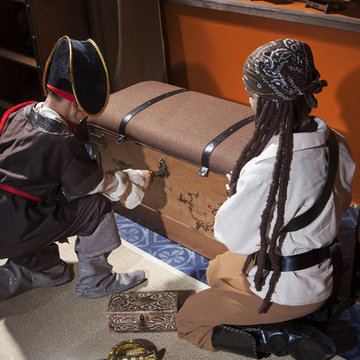 Pirate ship bedroom
