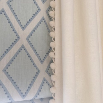 Serene and soft baby's room