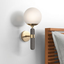 Powder room sconce