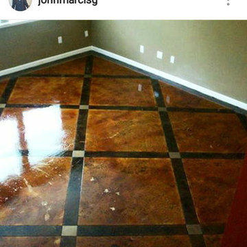 Acid Stain Concrete