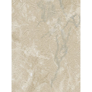 Fiber Texture 54" Type II Com. Wallpaper, 20 oz., Beige/Gray/Off White, Sample