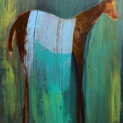 Blue Rain - Paintings