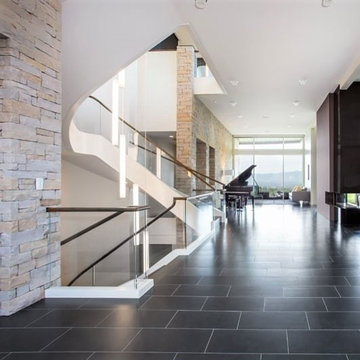 Sleek Glass Railings