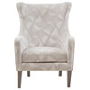 Madison Park Accent Chair With Light Grey Finish MP100-0852