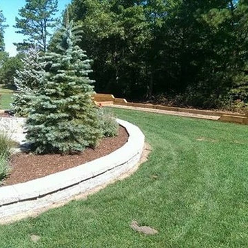 spencers house landscaping project