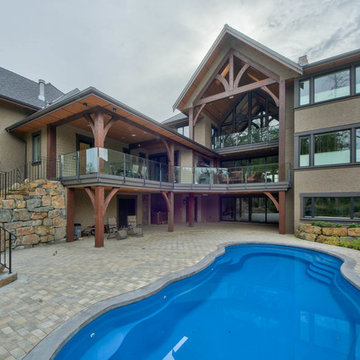 Textured Timber Home