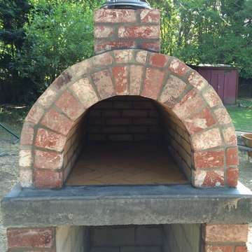 The Green Family Wood Fired Pizza Oven in California