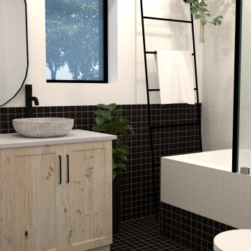 Projet: Ponderosa - salle de bain