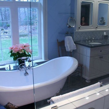 Marble Shower Install
