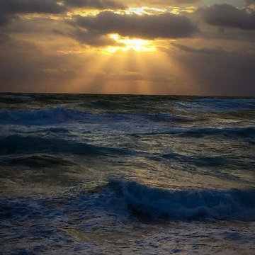 color inspirations..Sunrise-Sunset (from our front yard)