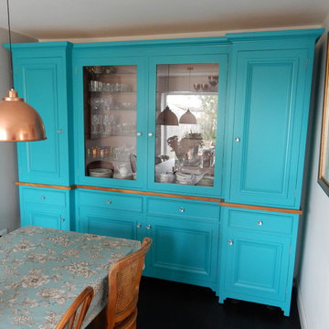Bespoke Turquoise Crystal Cabinet