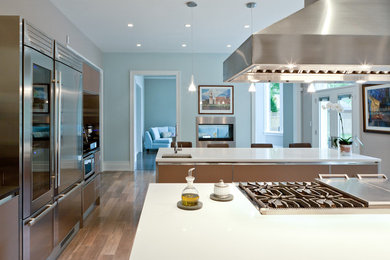Kitchen - modern kitchen idea in Toronto