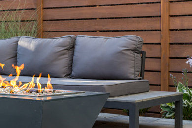 Trendy home design photo in Seattle