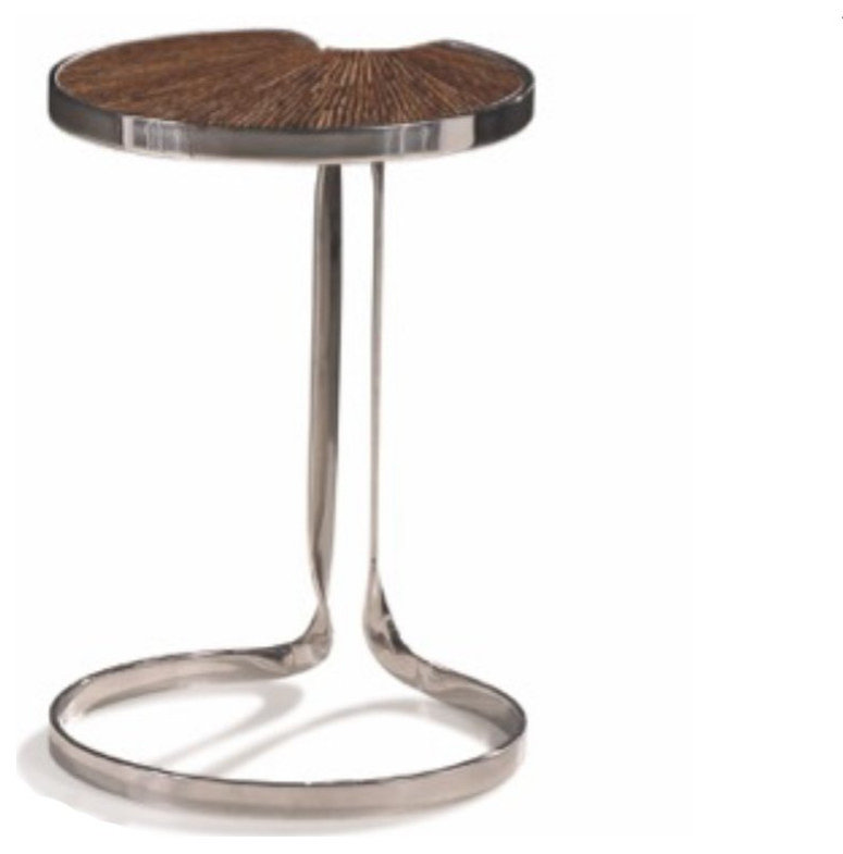 Echelon Side Server Table, Walnut Top - Contemporary - Side Tables And ...
