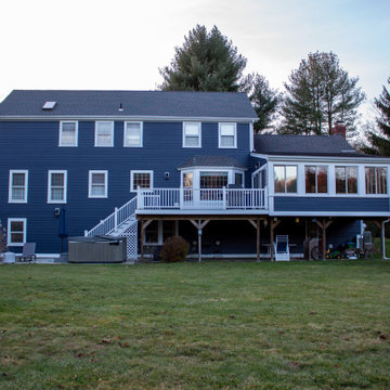James Hardie Deep Ocean Siding in Monroe, CT
