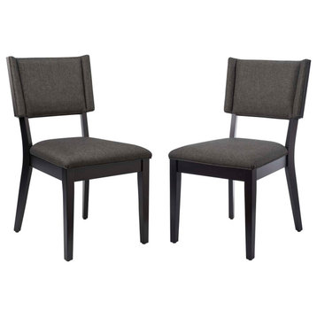 Esquire Dining Chairs Set of 2, Gray