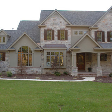 Avondale Real Thin Stone Veneer Home Exterior