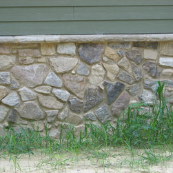 QuarryCut Stone - 50%Dark 50%Brown - Irregular 7 - Siding And Stone Veneer