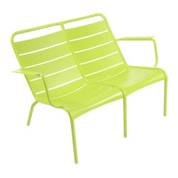 Fermob Luxembourg Low Duo - Outdoor Loveseats