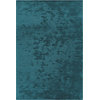 Angelo Hand-Tufted Solid Rug, Blue, Rectangular 5'x7'6