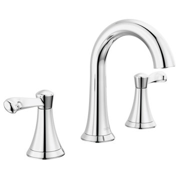 Delta 35897LF Esato 1.2 GPM Two Handle Wisespread Bathroom Faucet - Chrome