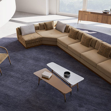 Unique clutter free movable Coffee tables
