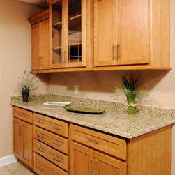 Oak Shaker Cabinets 3 - Kitchen Cabinetry