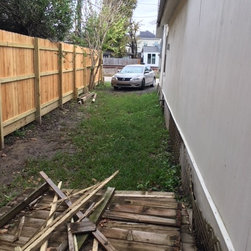 Wood Cottage Fence - Horizontal - Home Fencing And Gates