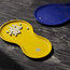 Zucca Serving Tray, Blue, Large