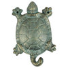 Cast Iron Turtle Key Hook, Antique Bronze, 6"