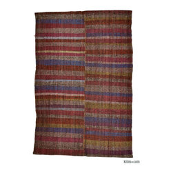 Vintage Turkish Rag Rug - Rugs